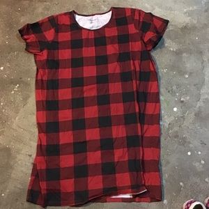 flannel nightgown